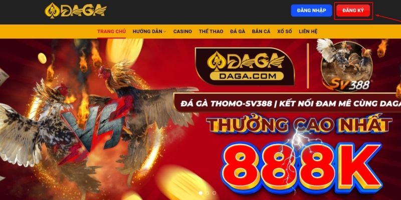 Hướng dẫn đăng ký Daga nhanh chóng, hoàn toàn miễn phí Dang ky daga 2